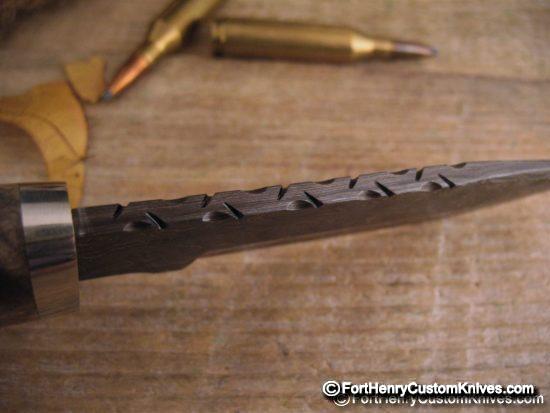 Herb Derr - Big Bullnose Skinner - Hand Forged - Image 4