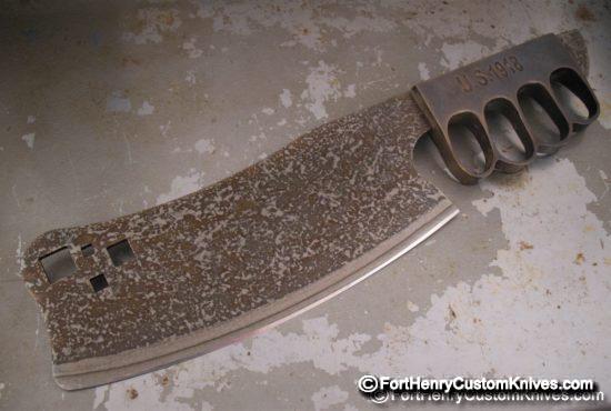 ZIEBA - 1918 WWI - Trench Cleaver - 52100 - Image 5