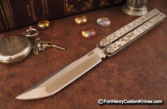 Michael Zieba - Custom Bali - Pure Silver "Got Bacon" Backspacer - Image 8