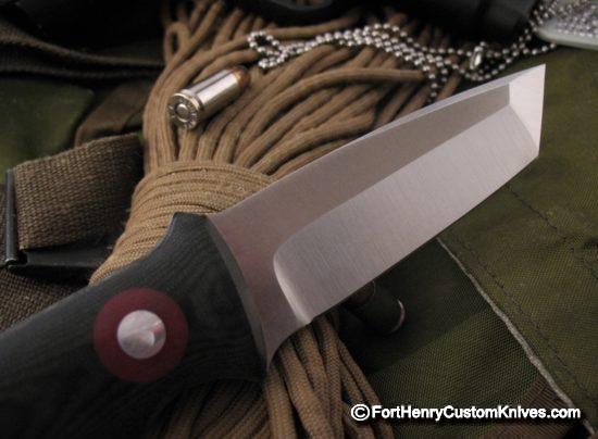 Bob Dozier - Custom EDC Tanto - Bullseye - Image 4