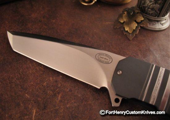 Herucus Blomerus - Large Gentlemans Tanto Flipper - Zirc Accents - Image 3