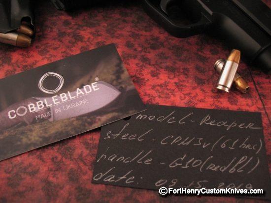 COBBLE Blade - NEW Model - The Reaper - CPM 3V - Image 8