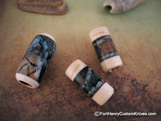 Fine Turnage Productions - Wooly Mammoth Molar Lanyard Bead - Choice