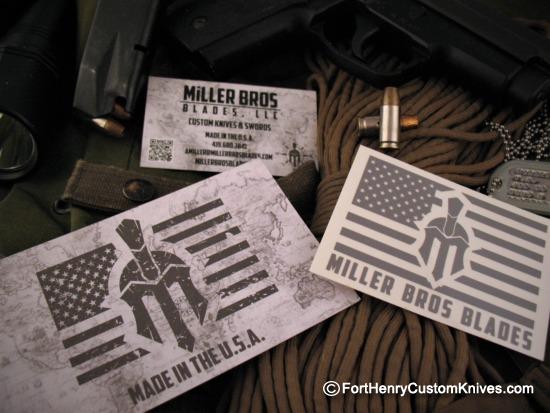 Miller Bros Blades Stickers