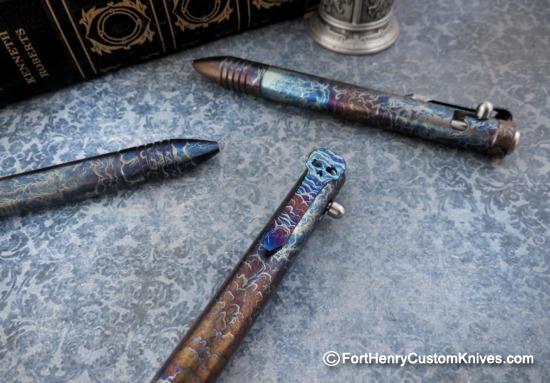 Forced Patina Brass Bolt Action Pen