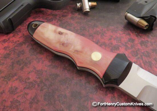 Bob Dozier - Rare Arkansas Toothpick - Double Integral Bolster- CTS 40CP - Image 4