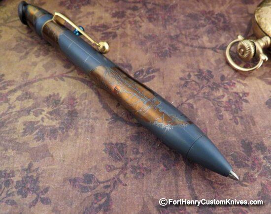 Dmitry Streltsov - Custom Bolt Action Pen - Amelia Map - Choice - Image 8