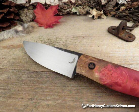 Trollsky Knives - Custom Wanderer - Stabilized Birch - Image 2