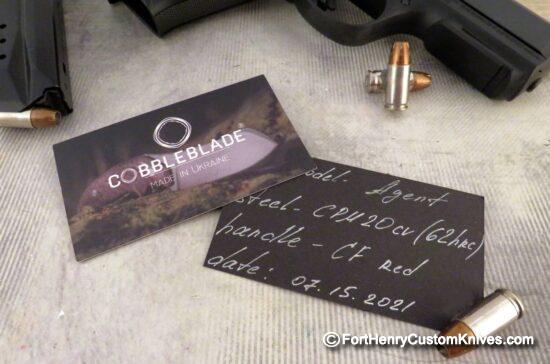 COBBLE Blade - Full Size Agent - CPM 20CV - Double Edge - Image 7