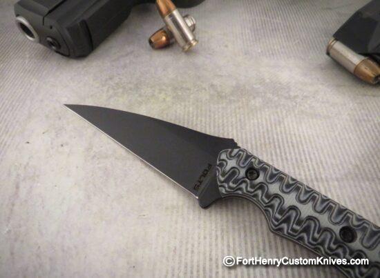 Alan Folts - Custom Tactical Spew - White & Black G-10 - Image 2