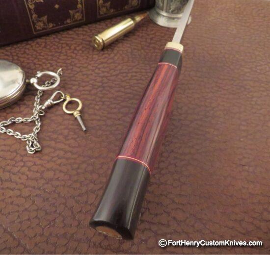 Bob Dozier - Custom Classic Drop Point - Cocobolo - Image 3