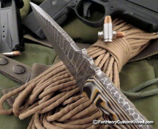 Ken Vehikite / Black Roc Knives - Custom RUHK - Camo - Image 3
