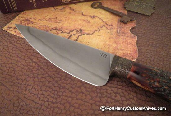 Mariano Yannoni - Hand Forged Sambar Stag - Gyuto Hunter - Image 2