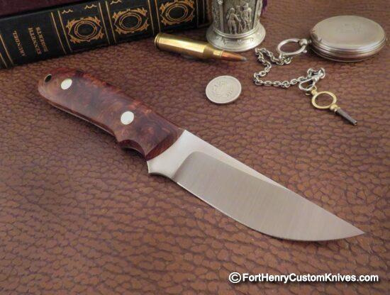 Bob Dozier - Custom Order - Straight Hunter - Exhibition Ironwood Burl - Image 5