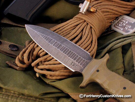 Ken Vehikite / Black Roc Knives - Custom Boot Dagger - Image 3