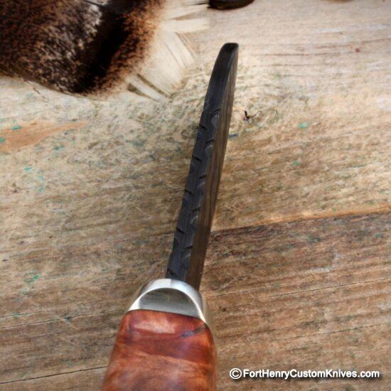 Herb Derr - Hand Forged Bullnose Skinner - Walrus Jaw - Image 3