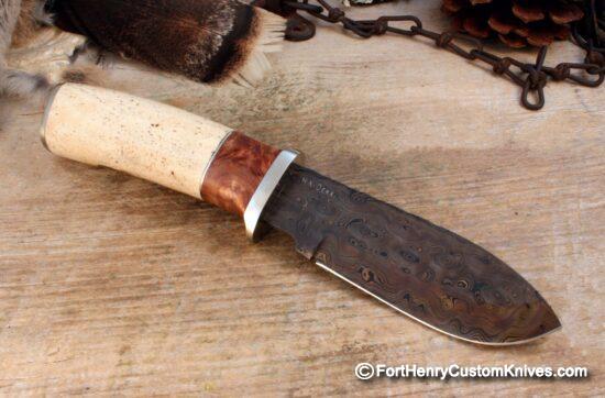 Herb Derr - Hand Forged Bullnose Skinner - Walrus Jaw - Image 4