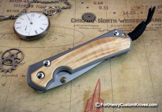 Chris Reeve - Large Magnacut Sebenza / Box Elder Inlay - Image 2