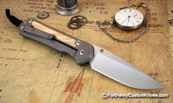 Chris Reeve - Large Magnacut Sebenza / Box Elder Inlay - Image 5