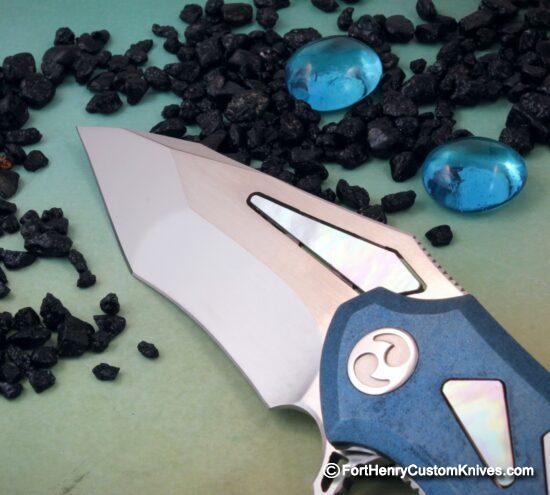 Dew Hara - Custom NOAH Tanto Flipper - Mother of Pearl Inlay - Image 5